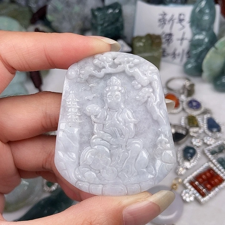 颈饰未镶嵌翡翠翡翠