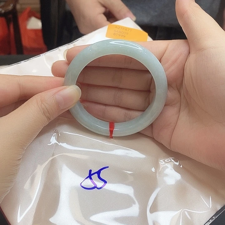 翡翠未镶嵌手镯天然缅甸翡翠A货手镯52圈以下