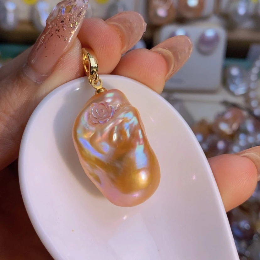 【闪购商品】淡水珍珠天然淡水珍珠合金