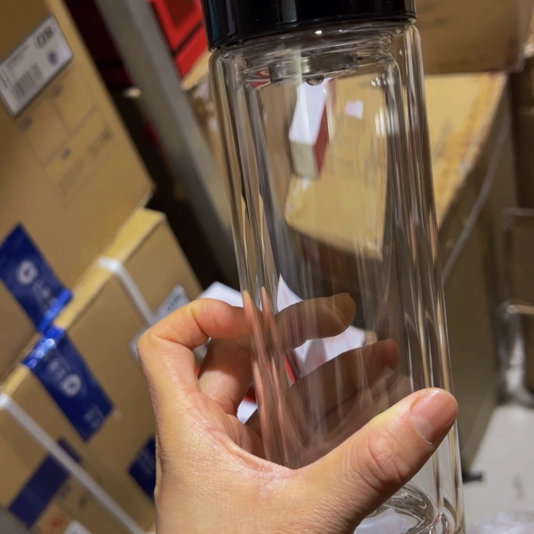 希1001双层玻璃杯330ml玻璃杯