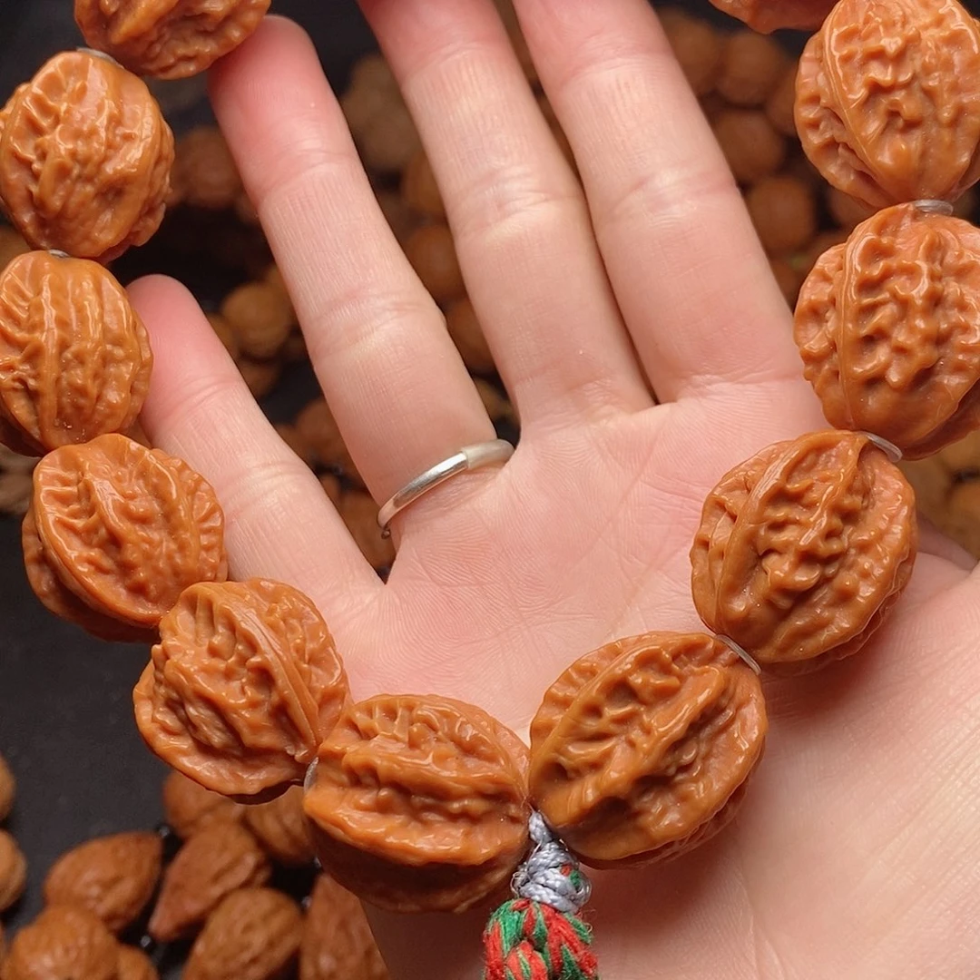 【闪购商品】文玩核桃吊坠龙脊24