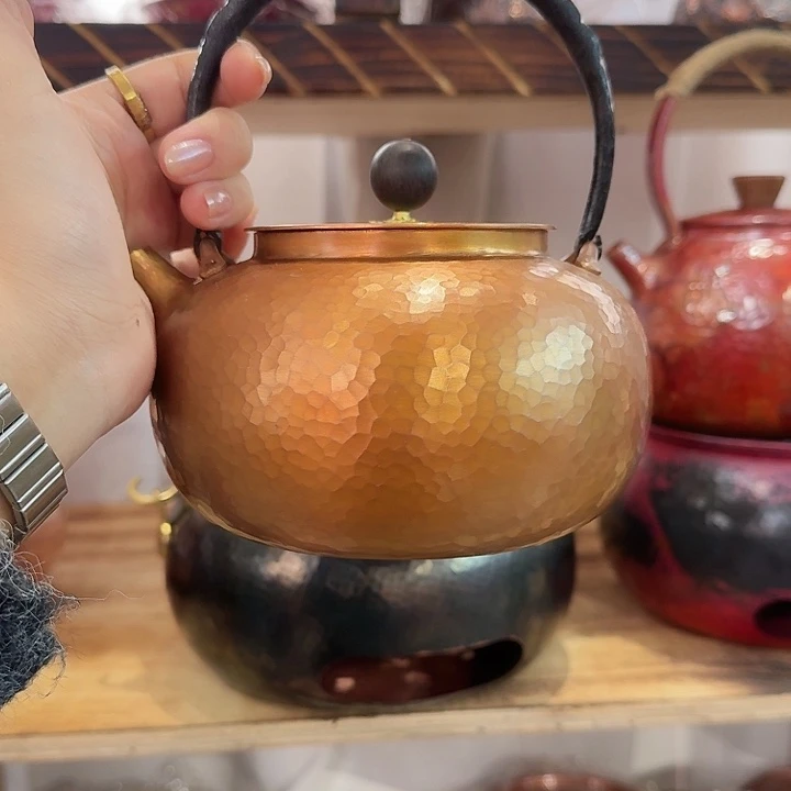 晓***风紫铜手工制作摆件一个