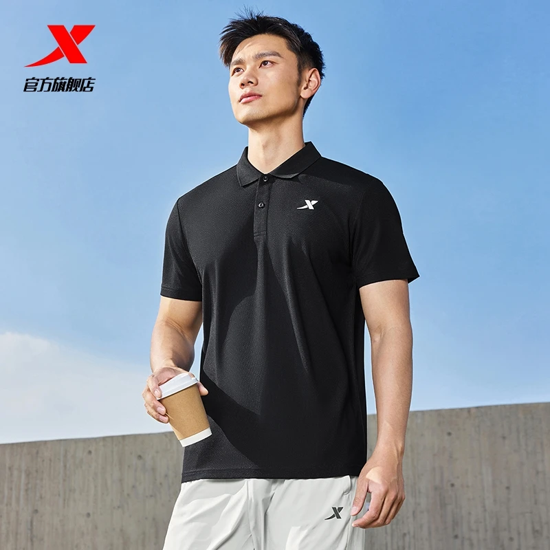 【琪琪专属】C34特步短袖男款POLO衫875229020150-JS