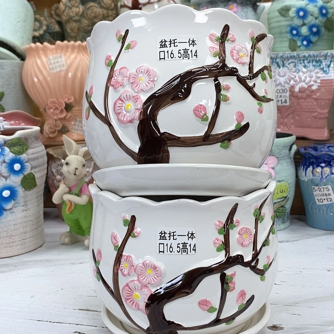 陶瓷@陶瓷花盆@@583837106