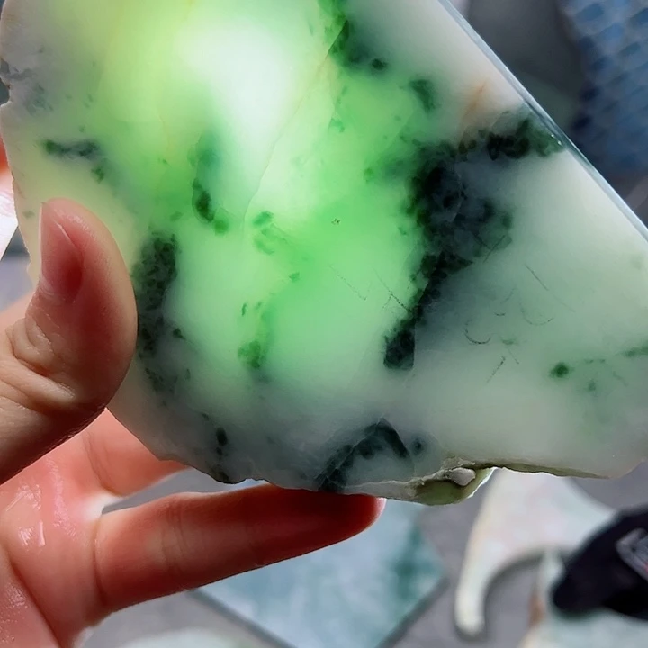 翡翠未镶嵌颈饰纯天然缅甸翡翠