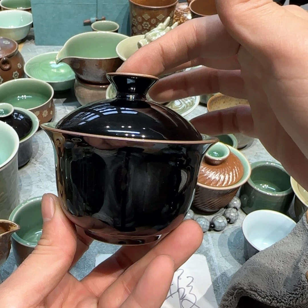 小金茶器青瓷茶具