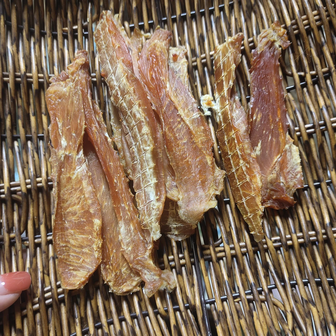 宠物纯手工零食鸡胸肉干纯肉磨牙解馋训练奖励