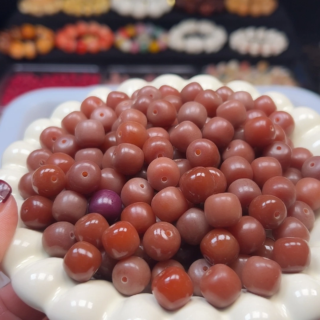 手串菩提根/象牙果卡12老料太妃糖130颗