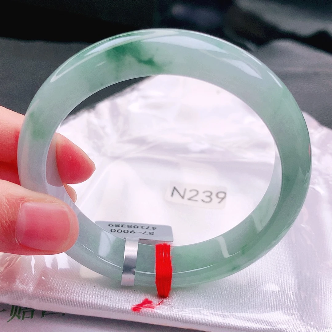 翡翠未镶嵌手镯缅甸天然a货翡翠手镯