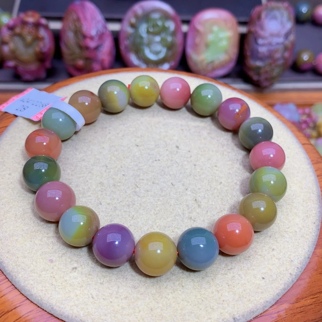 玛瑙手链未镶嵌盐源