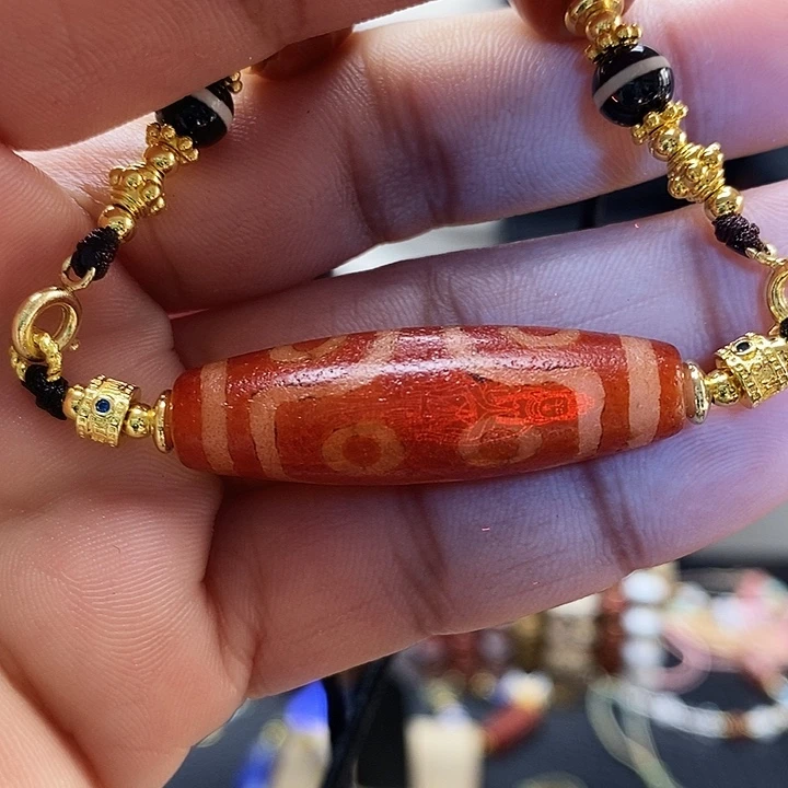 玛瑙/玉髓合金颈饰