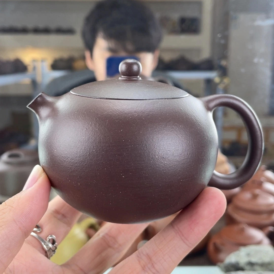 茶壶紫砂200cc大水潭底槽清茶壶