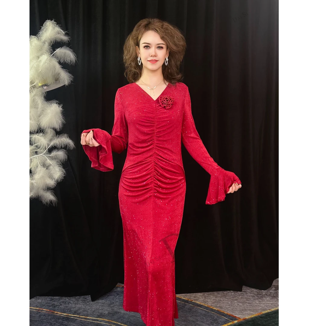 8056【服装批发】气质新款女装连衣裙