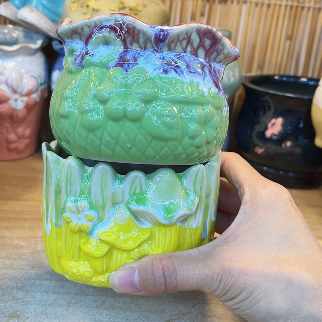 【闪购商品】陶瓷花盆