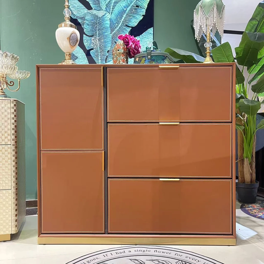 【喜悦家具】极薄鞋柜120*35*110