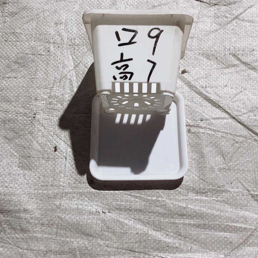 塑料福利款9方白色盆20个带托盘