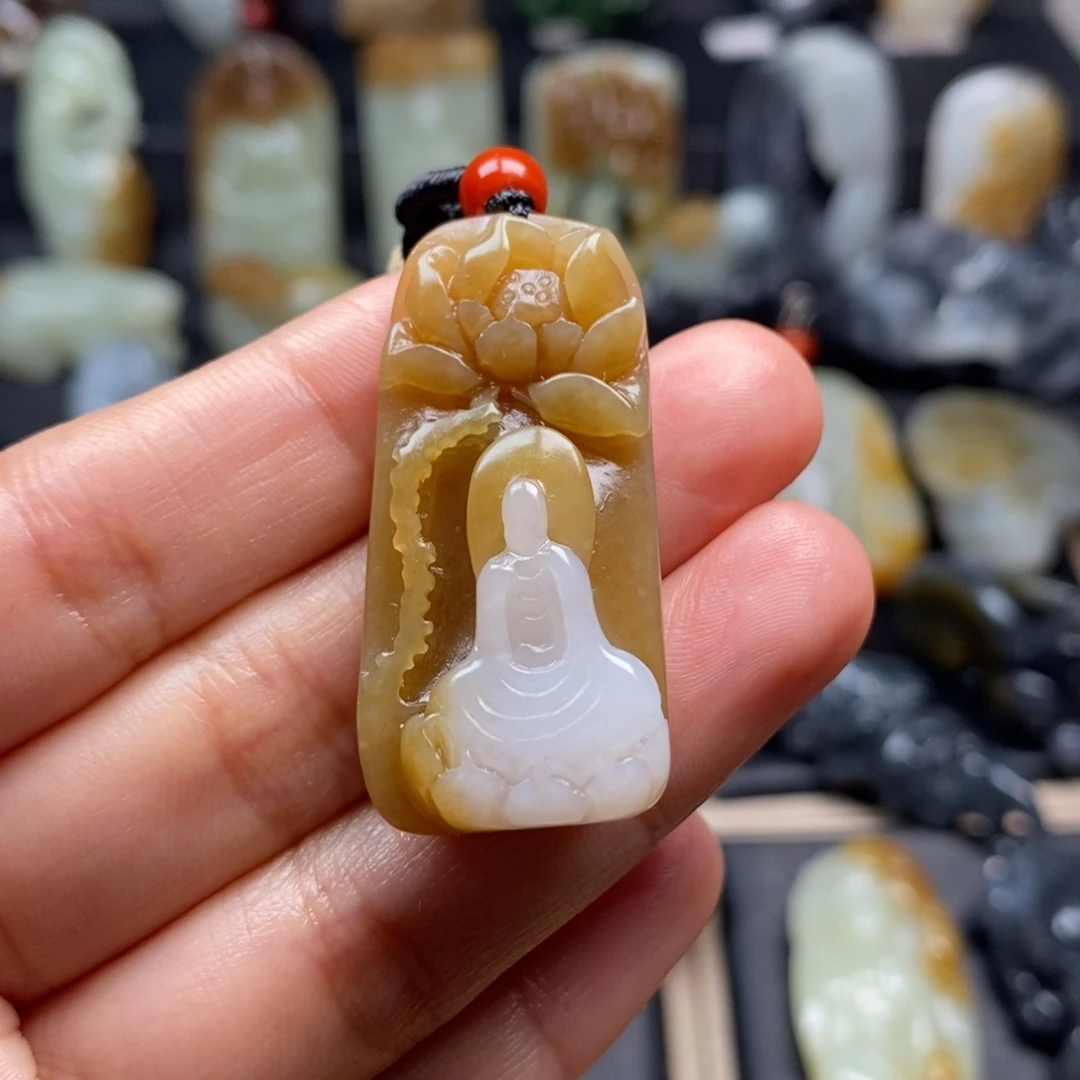 和田玉挂件未镶嵌