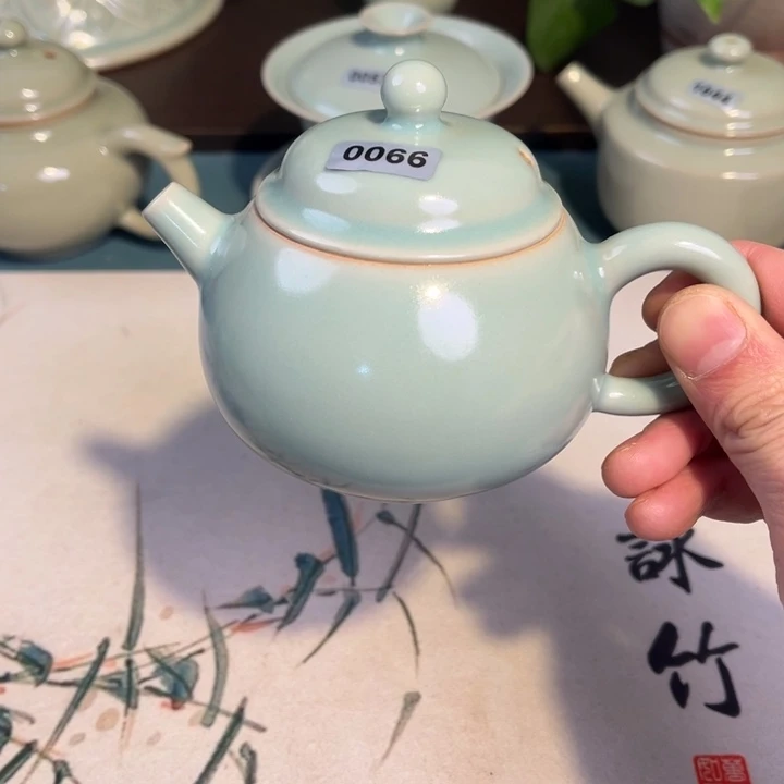 杯子瓷0066 青鸾汝瓷汝州发货