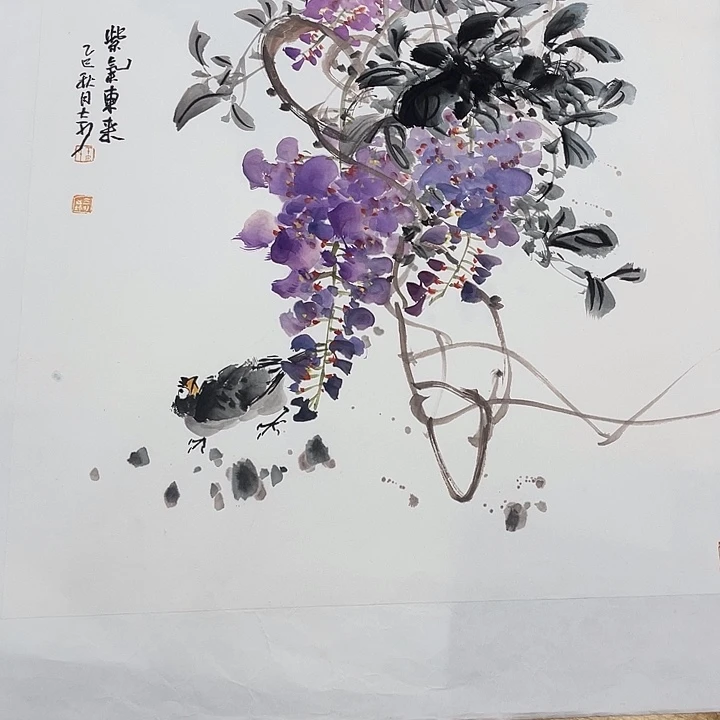 姜奇老师花鸟作品50×50