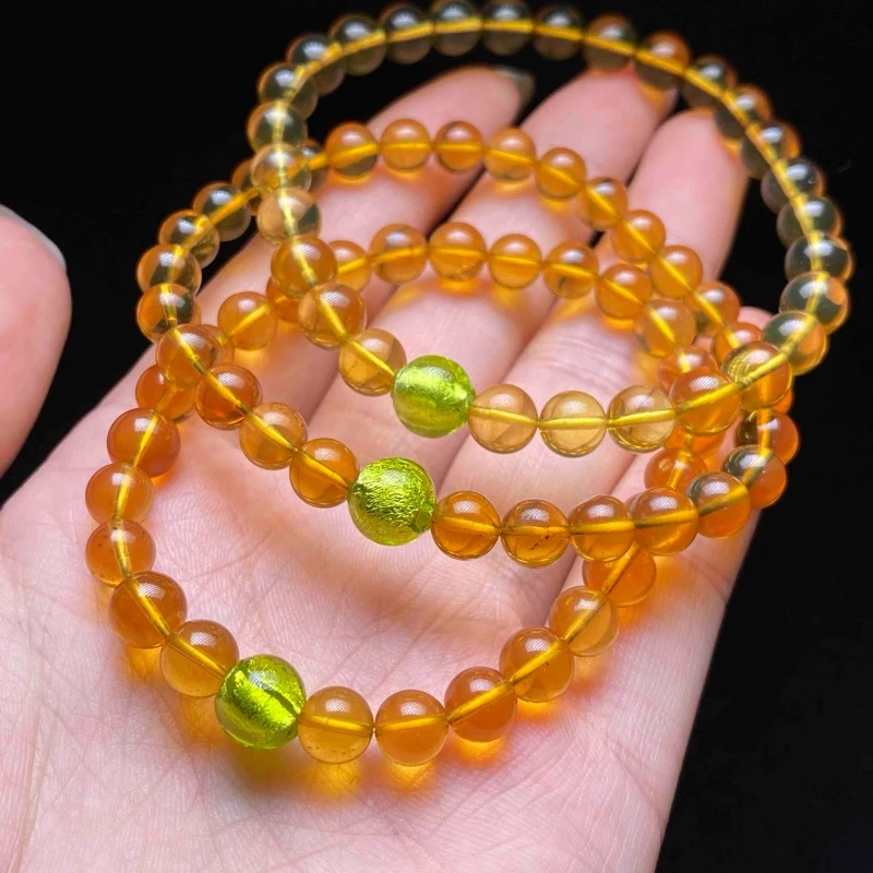 【小魏总返场福利】缅珀圆珠手串（6mm）【多样性发一】