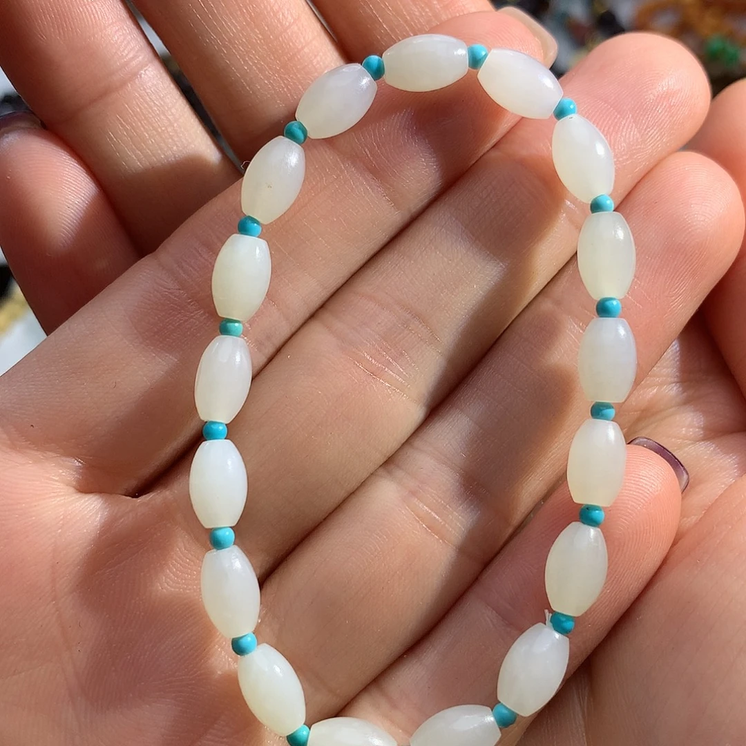 和田玉未镶嵌手串和田玉手串