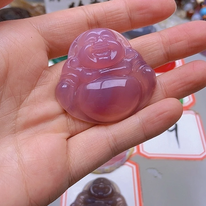 【闪购商品】未镶嵌玛瑙/玉髓珠宝半成品幸**家