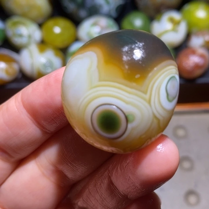 未镶嵌玛瑙/玉髓珠宝半成品19