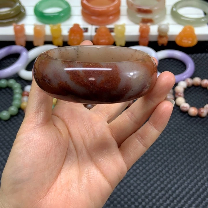 石英质玉未镶嵌手镯