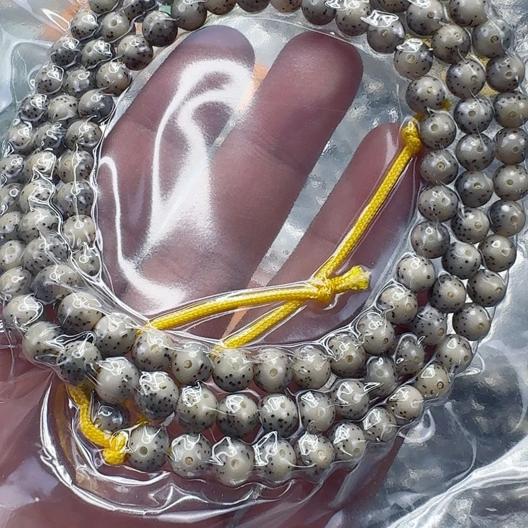 星月菩提手串77殿堂卡姿兰大眼睛星月0.7圆108