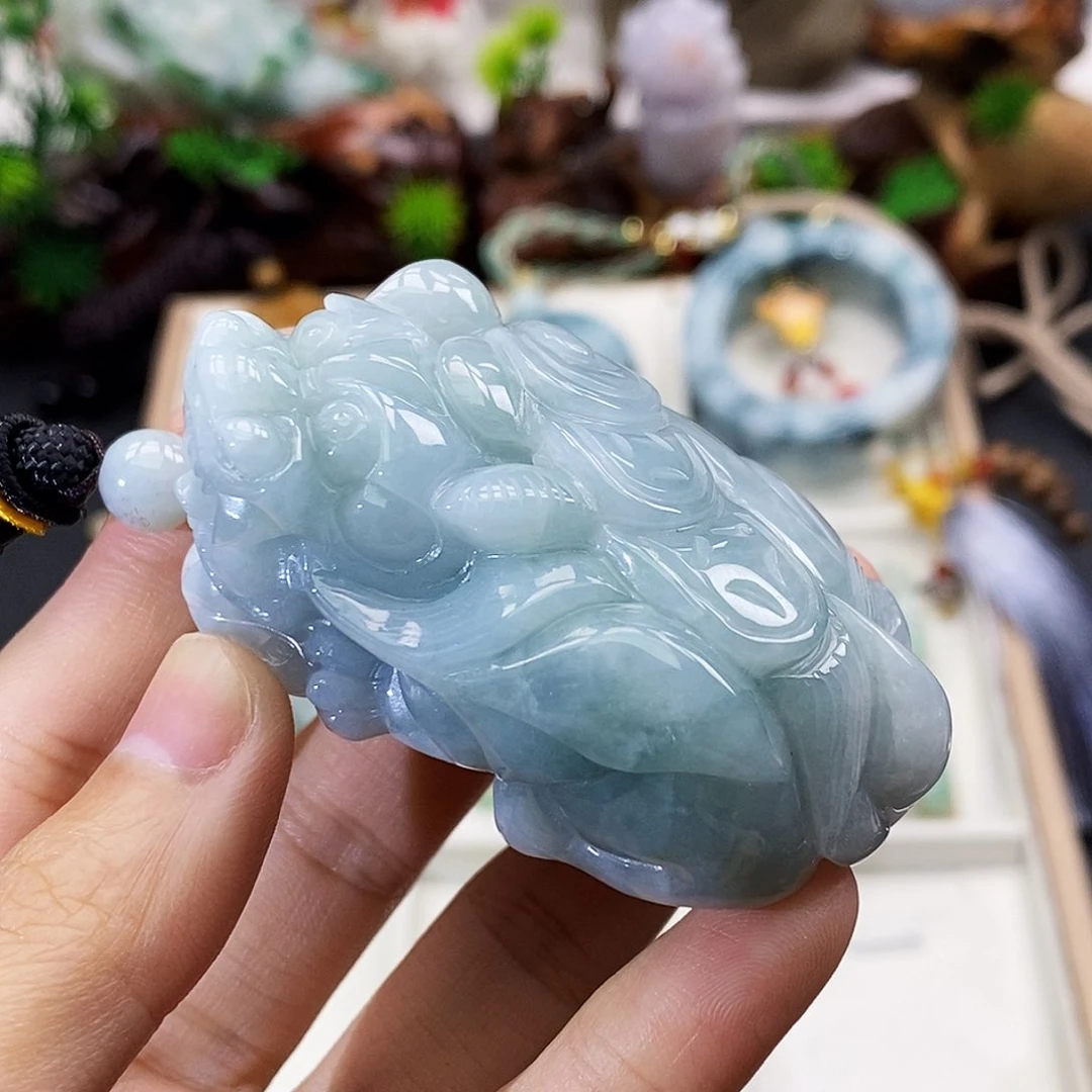 颈饰未镶嵌翡翠缅甸翡翠a货