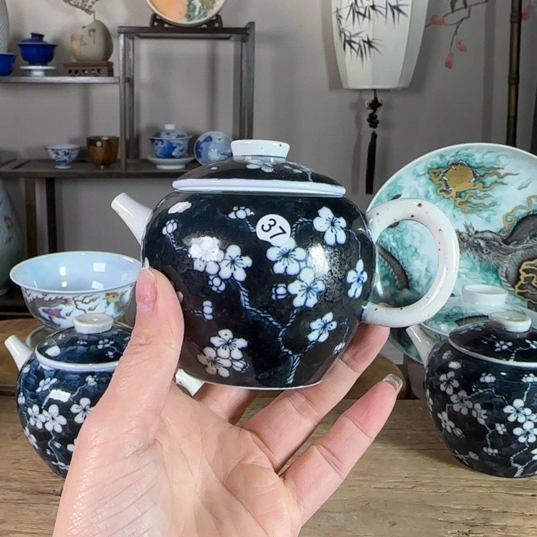 杯稻*景德镇陶瓷柴烧多人