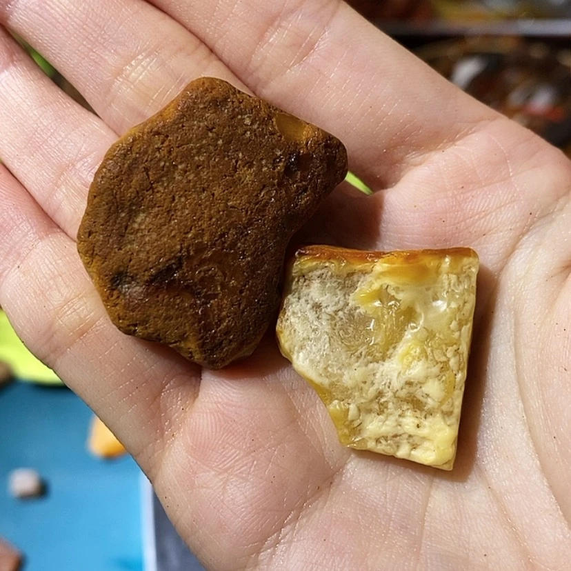 【闪购商品】琥珀珠宝奇石未镶嵌江*