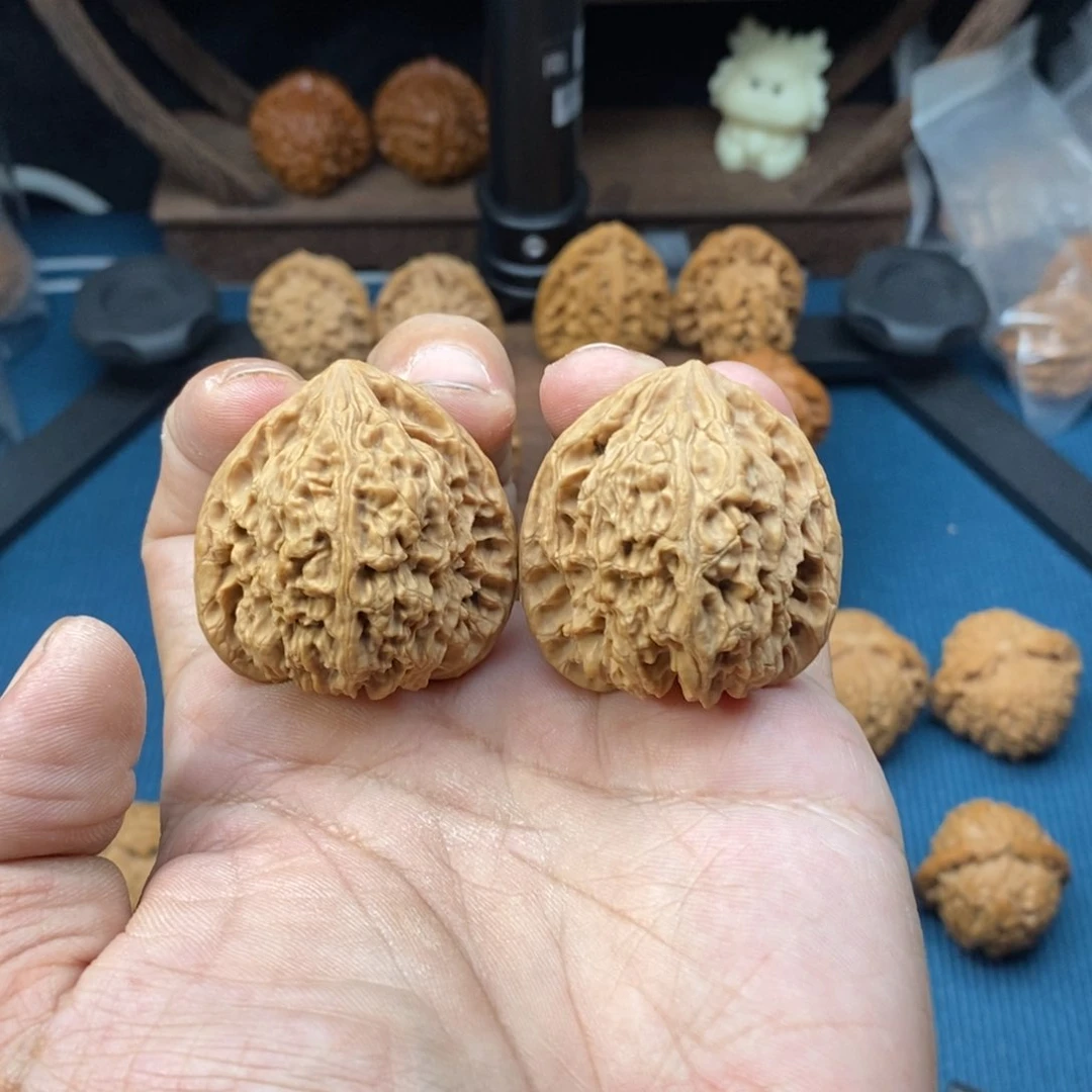 文玩核桃把件38南疆石