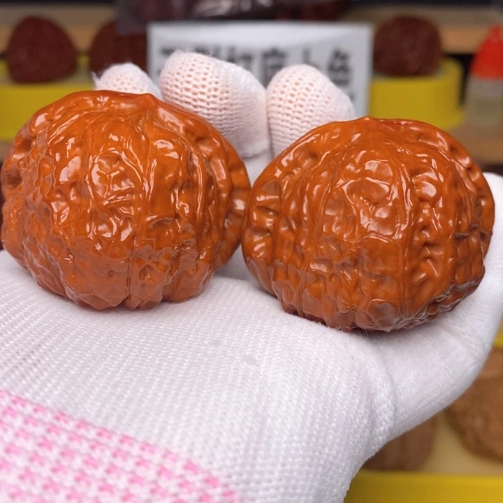 文玩核桃把件幸**福Nan gua