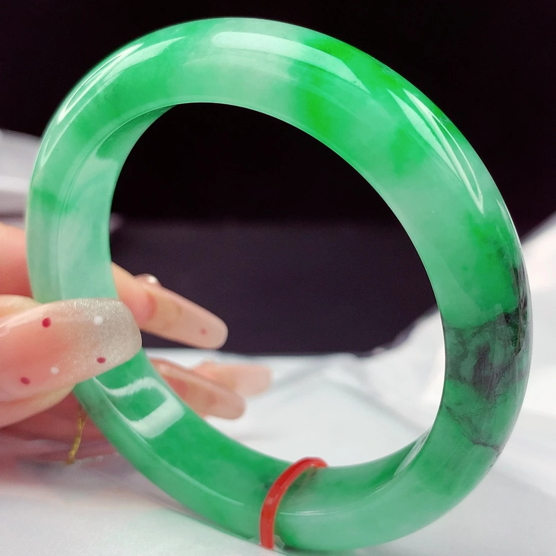 未镶嵌手镯翡翠54圈400