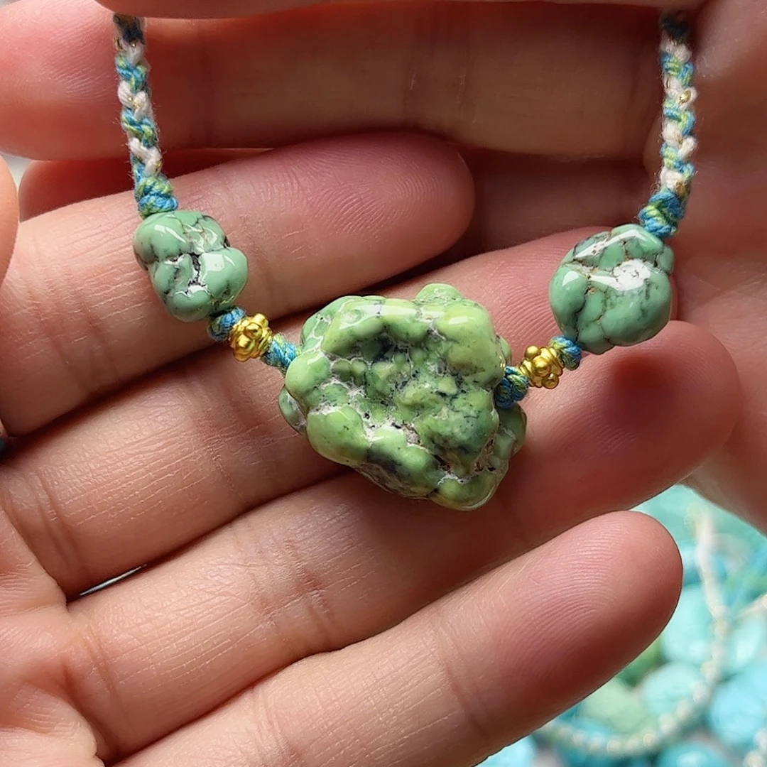 绿松石未镶嵌珠宝奇石