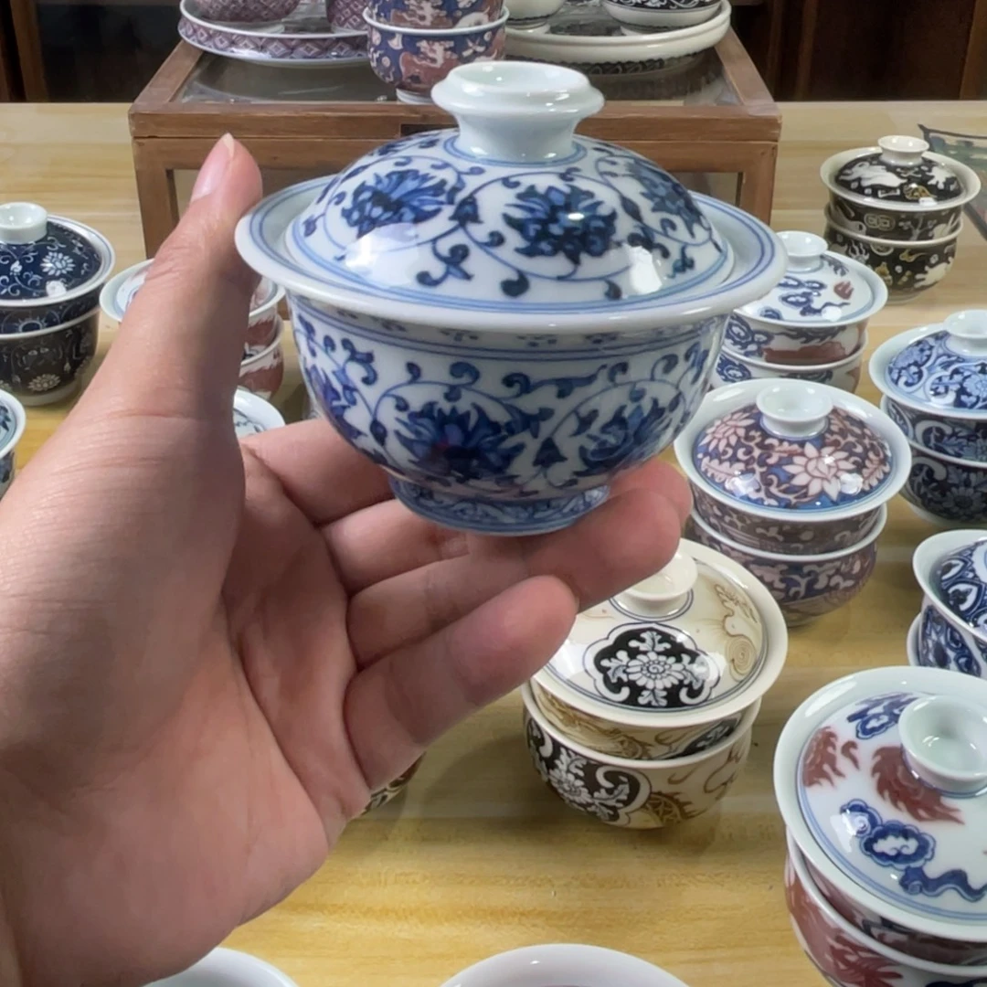 景德镇手工手绘茶具