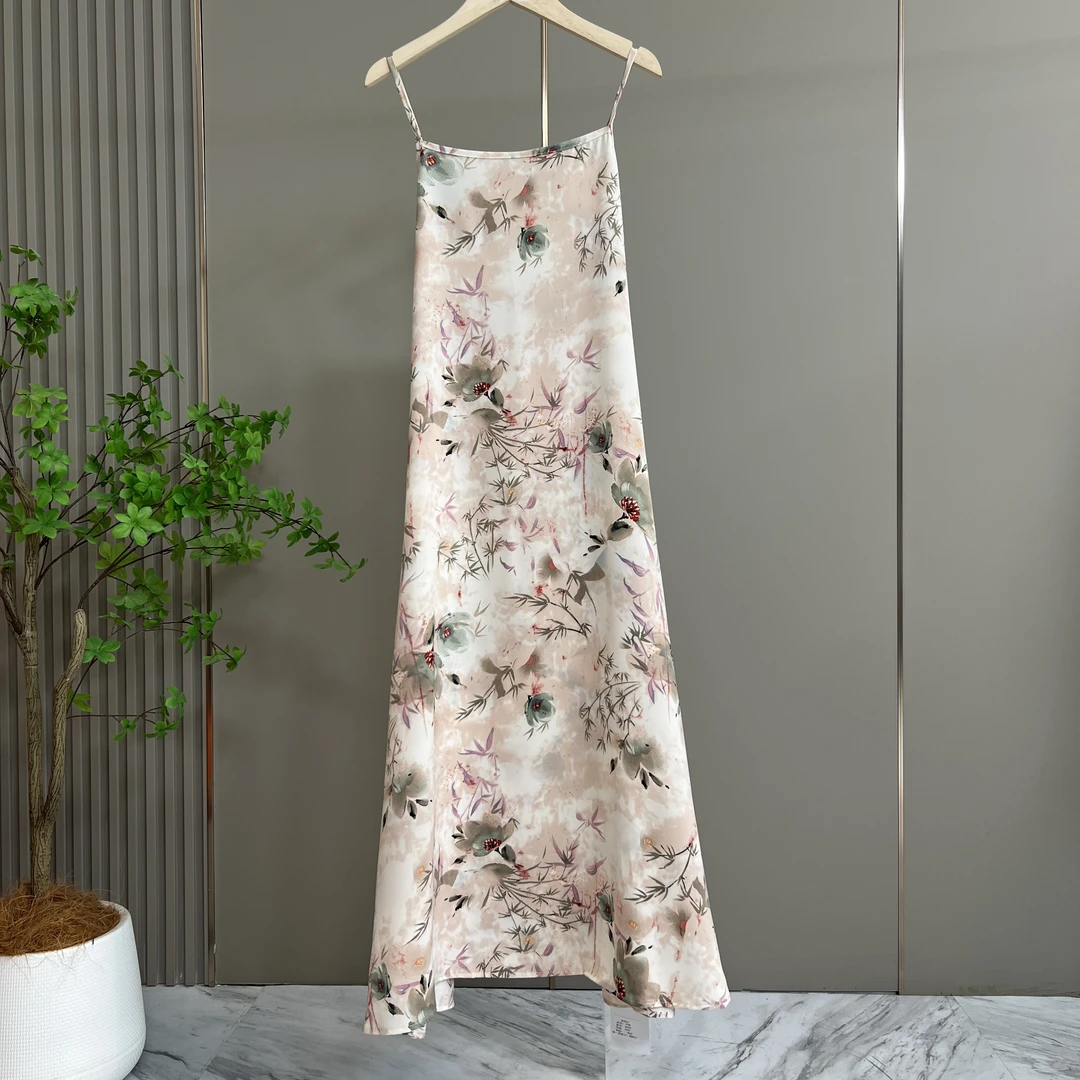 3073/潮流印花风格显瘦夏季旅游穿搭女装休闲宽松百搭时尚连衣裙