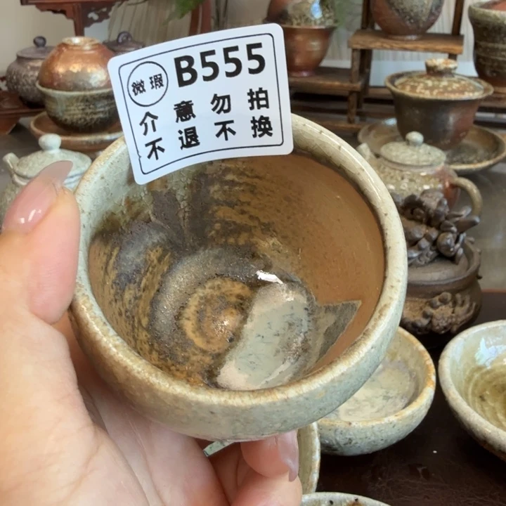 摆件柴烧福利心哦多多