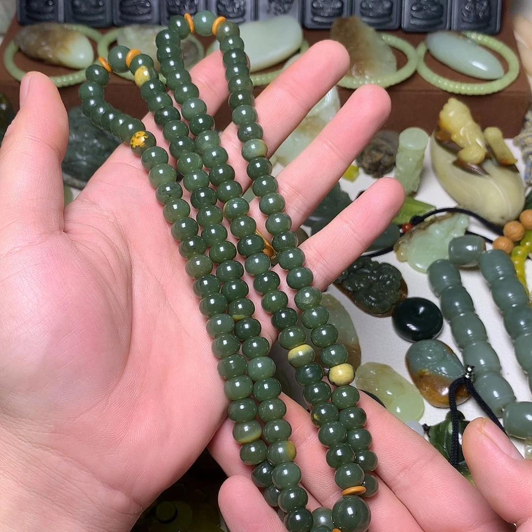 未镶嵌手串和田玉