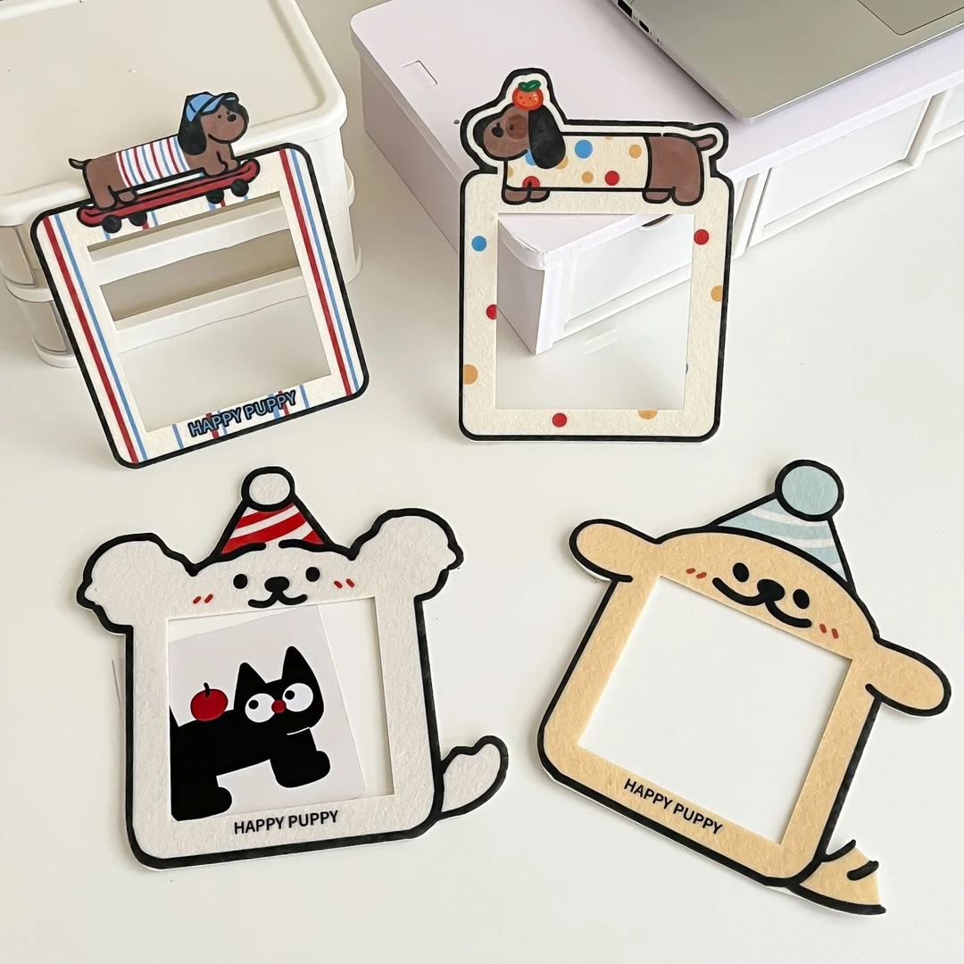 可爱小狗开关贴装饰自粘贴家用插座面板遮丑美化装饰框边款保护套