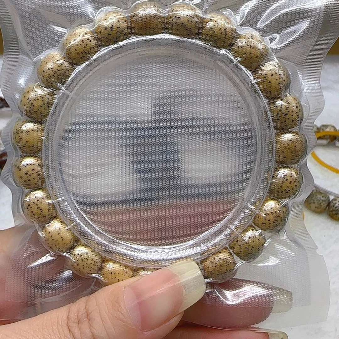 星月菩提手串113荣耀黄星月菩提1.0桶单圈