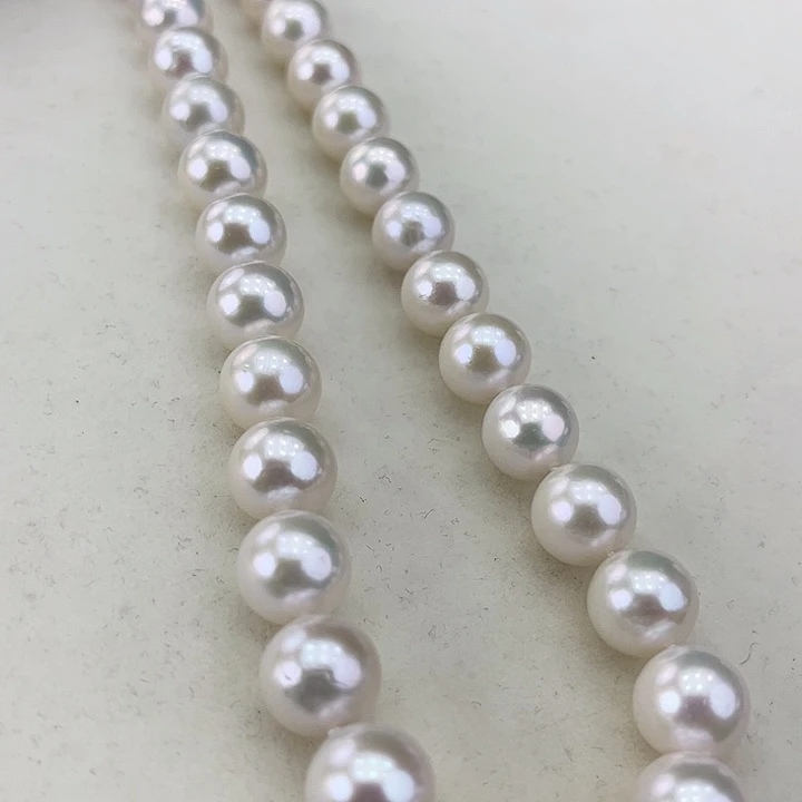 淡水珍珠颈饰银S925镶嵌宁*卡10.11极光炫彩高品