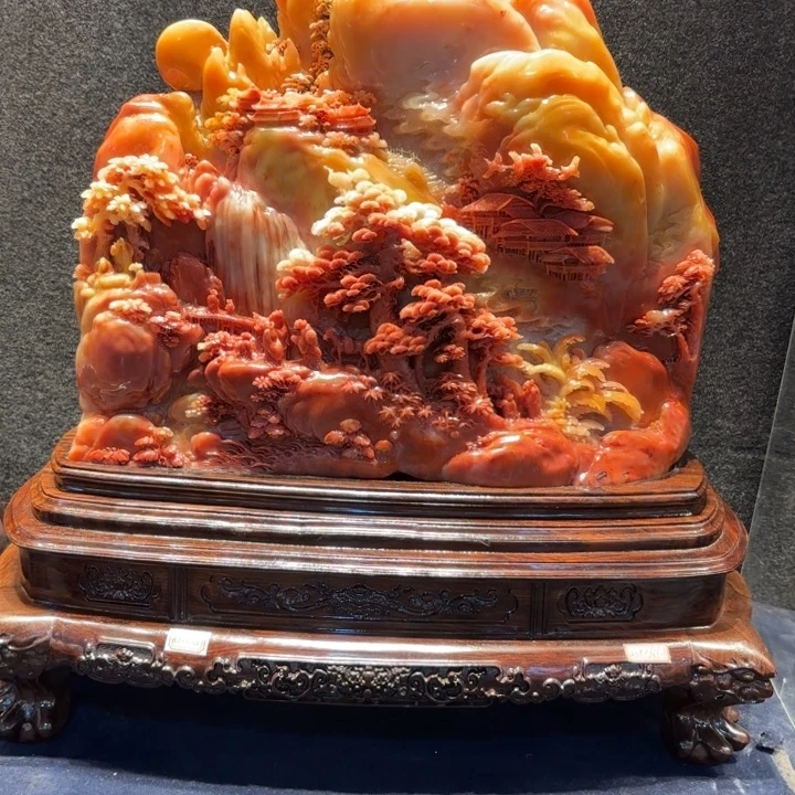 N***n寿山石寿山石摆件