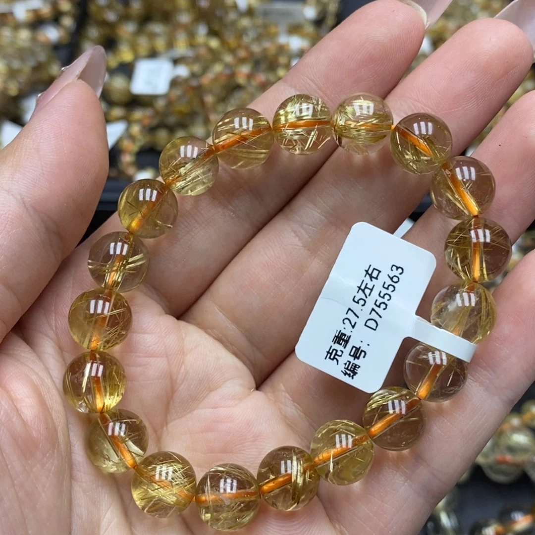 发晶手链未镶嵌卓慕水晶d755563