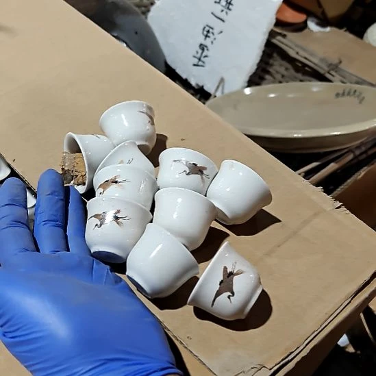 摆件陶瓷盘子碗啥都有10个