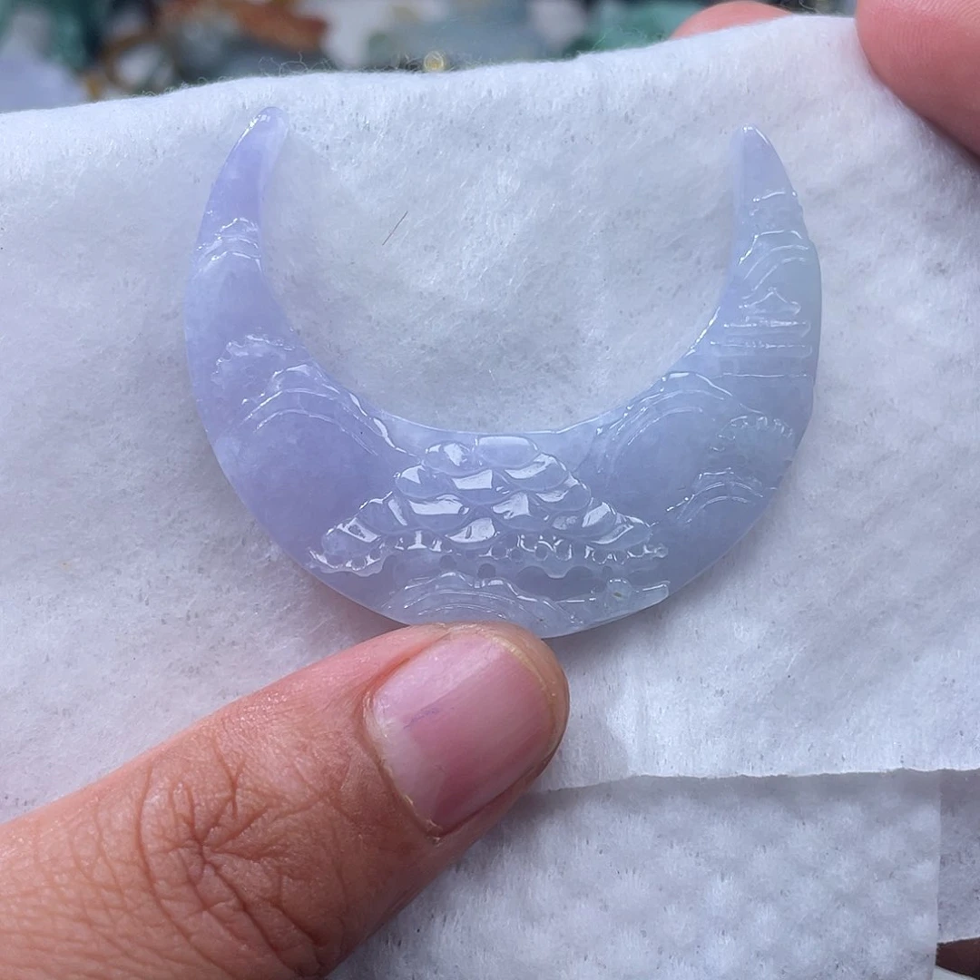 颈饰未镶嵌翡翠翡玉缘翡翠