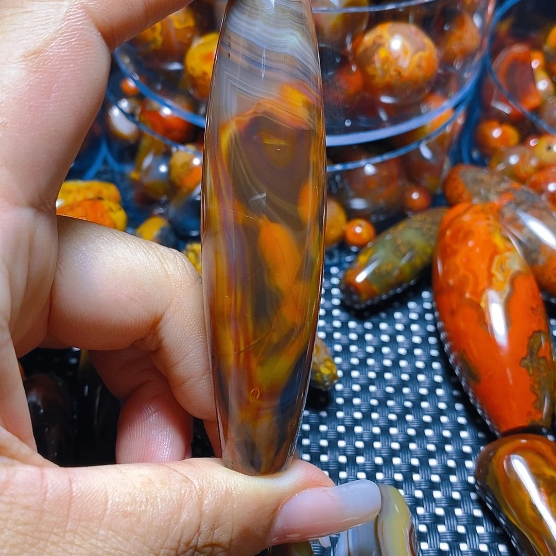 玛瑙/玉髓颈饰未镶嵌用****3