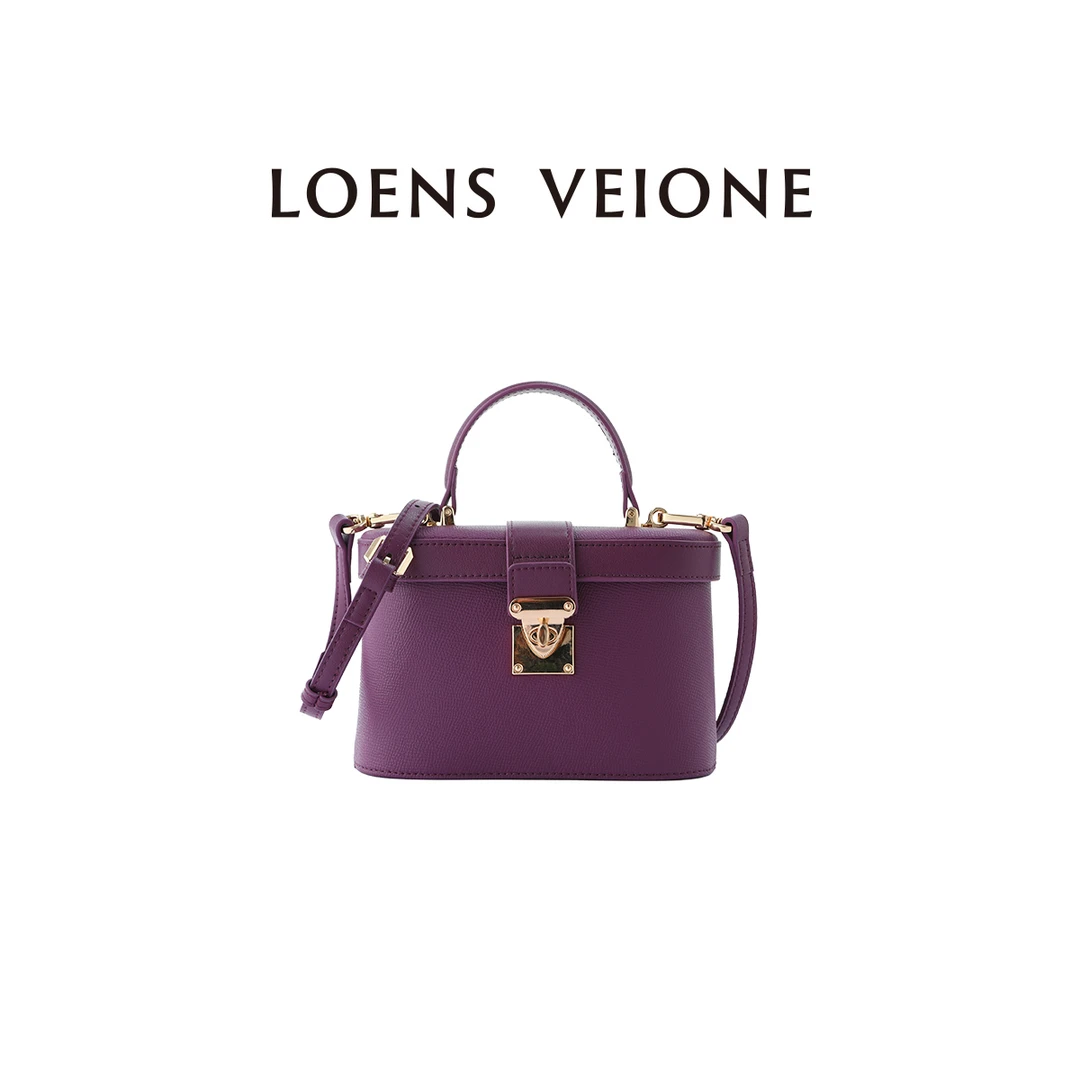 LOORAPWD/罗拉密码 真皮时尚百搭大气质感手提单肩包23CVDQ0051N