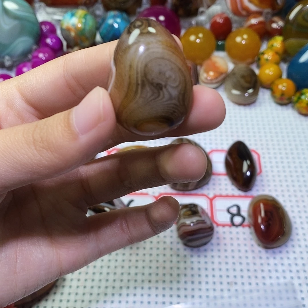 A***y未镶嵌玛瑙/玉髓珠宝奇石